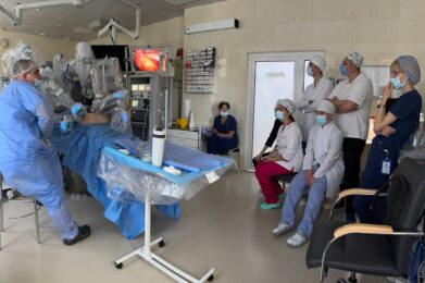 ТУ «Роботизована хірургія при втручаннях на верхніх та нижніх поверхах черевної порожнини»